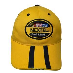 Nascar Nextel Cup Series 2005 Strapback Baseball Cap Yellow One Size Octagon